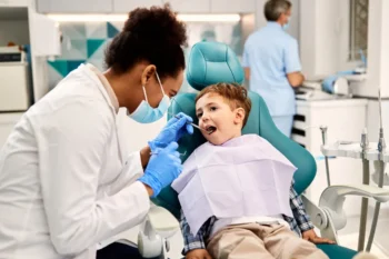Oral health awareness message about 6-month checkups and signs you need to visit a dentist