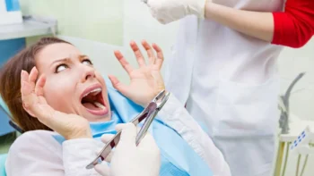 Patient receiving comfortable and stress-free dental care from dentist near Oklahoma City OK