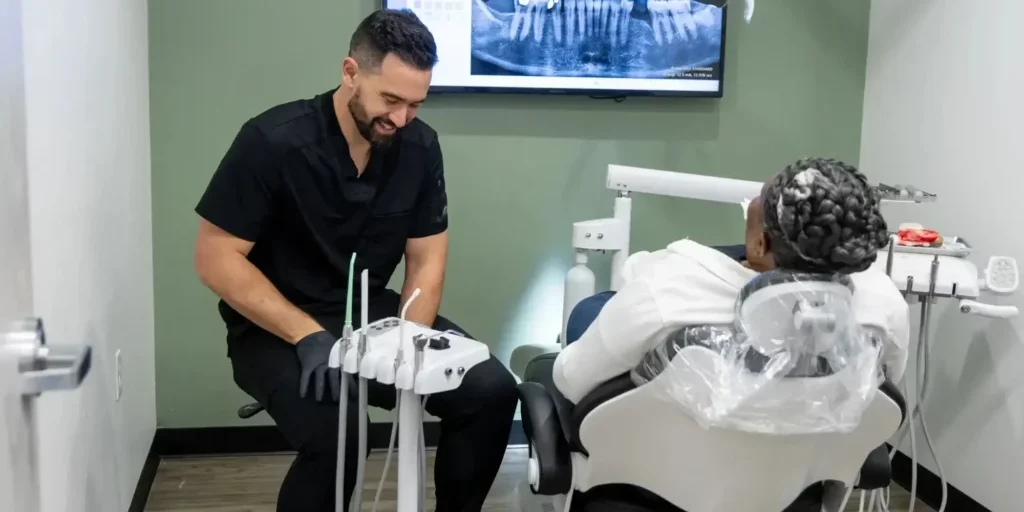 Performing general dental care in Yukon OK